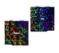 Rough Typesetter Plate Octagram Fragment Pattern 184mm Flexible Model Removal Structure PEI Textured Build Plate Direct Current Lab