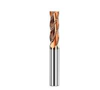 Roughing End Mill 4-12mm 4 Flute CNC Router Bit Spiral Milling Bit TiCN Coating HRC 55 Solid Carbide Milling Cutter(12.0x30x75L)