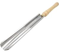 Roughing Gouge Lathe Chisel Wood Turning Tools, Woodturning Tools with Wooden Handle, Gouge Scraper for Wood Hobbyist Or DIY Or Carpenter, Half Round (Size : 250x50mm)