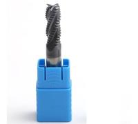 Roughing milling cutter with solid carbide construction, 4 teeth, and AlTiN coating designed for high temperature resistance and stable edge performance in For HPC (10mm)