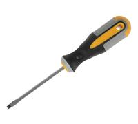 Roughneck Screwdriver ROU22113 Slotted Flared Tip 4.0 x 75 mm