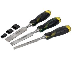 Roughneck 30-153 Professional Bevel Edge Chisel Set, 3 Piece Rou30153