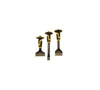 Roughneck 31-993 Chisel & Bolster 3 Piece Set 76mm 70mm & 254mm