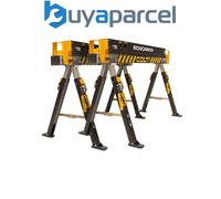 Roughneck 35-602 COLT 600E Sawhorse Trestle Twin Pack Heavy Duty Steel ROU35602