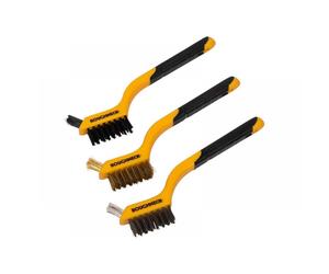 Roughneck 52-005 Mini Wire Brush Set 3 Piece