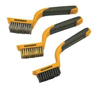 Roughneck Brush Set 52-012 – Wide, 3-Piece