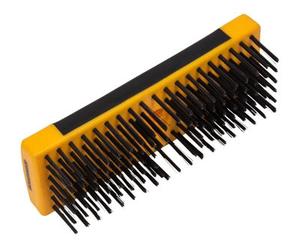 Roughneck 52-060 Heavy-Duty Scrub Brush Soft Grip 200mm (8In) No Handle Rou52060