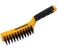 Roughneck 52-040 Carbon Steel Wire Brush Soft Grip 300mm (12in)