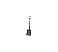 Roughneck 68-146 Square Shovel, 36 in D-Handle, Hardened Steel Blade, Fibreglass Handle, Treaded Grip | ROU68146