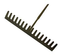 Roughneck 68-510 Asphalt Rake 16 Flat Teeth - Tubular Steel Shaft ...