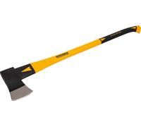Roughneck Axe 1.6kg/3½lbs | Drop Forged & Heat Treated, Painted Head & Polished Cutting Edge Epoxy Bonded, Solid Fibreglass Soft Grip Handle