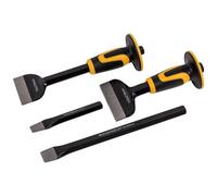 Roughneck Bolster & Cold Chisel Set 4 Piece Roughneck Multicolor