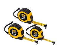 Roughneck E-Z Read Tape Measure Set, 3 Piece Multi Colour (One Size)