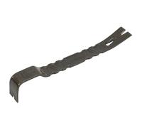 Roughneck Gorilla Pro-Grip Utility Bar 380mm (15") - Heavy-Duty Drop-Forged Utility Pry Bar, Heat-Treated Alloy Steel, 3 Nail Pullers, High-Grip Design & Powder-Coated Finish