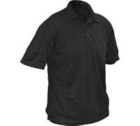 Roughneck Mens Quick Dry Polo Shirt Black 2XL