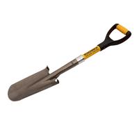Roughneck Micro Drainage Shovel, Heavy-Duty Blade, Compact Design for Digging Narrow, Deep Trenches & Holes in Confined Spaces ? 740mm (29?)
