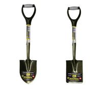 Roughneck Micro Shovel Spade Square & Round Head 27" 68-006 68-004 68-005