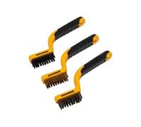 Roughneck Narrow Brush Set 3 Piece Multi Colour (One Size)