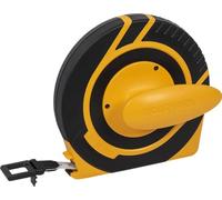 Roughneck® One Hand Easy Grip Closed Case Surveyors Tape 30M (100ft)