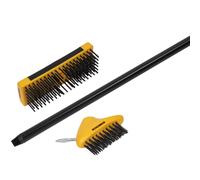 Roughneck Patio & Decking Brush Set 3 Piece Roughneck Multicolor
