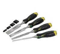Roughneck ROU30154 Professional Bevel Edge Chisel Set of 4: 6, 13, 19 & 25mm