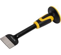 Roughneck Electrician's Flooring Chisel 31-990 with Hand Guard - 279x76mm (11x3in) 19mm Shank