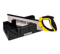 Roughneck Mitre Box and Hardpoint Tenon Saw Set ROU34490 R12F Fine 300mm/12" 11T