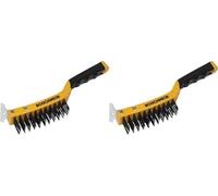 Roughneck ROU52042 Heavy Duty Wire Brush With Scraper (Pack of 2)
