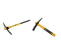 Roughneck ROU64352 Pick Axe With Fibreglass Handle 5lbs/2.27kg & ROU64011 Micro Pick Mattock 14oz/400g