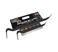 Roughneck Rou64402 Wrecking Pry Gorilla Bar Set 35Cm 55Cm Crow Bars 14 22 Inch