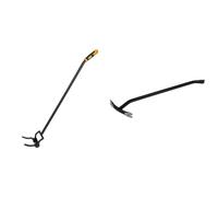 Roughneck ROU64644 Sturdy Pallet Buster, Black & ROU64474 T-Type Wrecking Bar 610mm (24in)