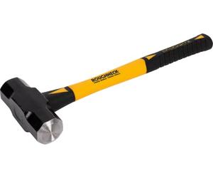 Roughneck ROU65622 Mini Sledge Hammer Fibreglass Handle for Shock Absorbing Grip 3 Lb/ 1.4 kg