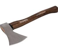 Roughneck ROU65672 Traditional Hickory Handle Axe, Drop Forged, Heat Treated Steel with Protective Canvas Sheath - 1kg (2¼lb)