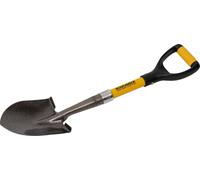 Roughneck ROU68004 Round Micro Shovel 150x690mm/6x27'', Black