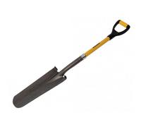 Roughneck Sharp-Edge Drainage Shovel 1070mm (42In) Multi Colour (One Size)