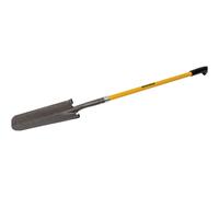 Roughneck Sharp-Edge Long Handled Drainage Shovel