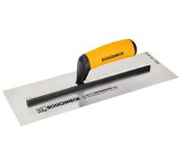 Roughneck Stainless Steel Plastering Trowel 14in Soft Grip Handle ROU51214