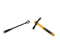 Roughneck The MUTT PRO ROU64397 Multi- Purpose Demolition Scraper - Steel 100mm/4 & ROU4012 Micro Cutter Mattock 14oz/400g