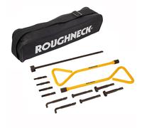 Roughneck Universal Manhole Key Set, 13 Pieces: 2 Handles, 11 Keys (6 Types) and Carry Case