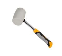 Roughneck White Rubber Mallet, Non-Marking Multi Colour (454G (16Oz))