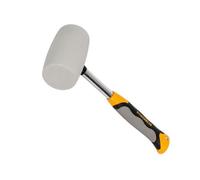 Roughneck White Rubber Mallet, Non-Marking Multi Colour (680G (24Oz))