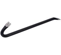 Roughneck Wrecking Bar - 18in (457mm) | Drop Forged, Heat Treated, Bevelled Nail Remover, Wide Low Profile Jaws & Corrosion Resistant for Demolition Tasks