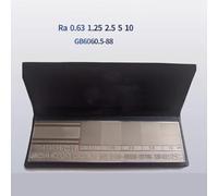 Roughness Comparison Sample for Lathe EDM Wire Cutting Tin Alloy for Surface Finish Gauge 8X10X3Cm Ra1.6-12.5Μm for Industrial Quality Control and Teaching Training