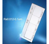 Roughness Comparison Sample for Surface Roughness Testing, Made of High Carbon Chromium Bearing Steel, 8x10x3 cm, Compatible with Ra0.012-6.3μm Machining Processes