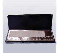 Roughness Comparison Sample for Surface Roughness Testing, Tin Alloy Material 8x10x3cm, Ra0.8-6.3um File Finish with Optional Shot Peening Sand Blasting Polishing Options Sand Blasting