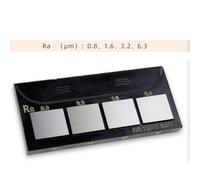 Roughness Comparison Sample RA0.8-6.3 for Surface Finish Testing, 4-Piece Set with Lathe/Milling/Grinding/Planer Texture Standards, Made of 45 Carbon Steel Vertical milling