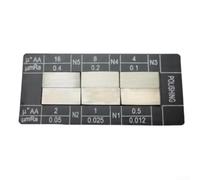 Roughness Sample Block Ra0 05 12 5mm for External Texture Testing and Comparison with 6 Standard Levels Suitable for Multiple Processing Methods (grinding)