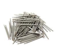 ROUHO 1000pcs 1.5mm Spring Bars Watch Band Strap Link Spare Pins Repair Tool-10mm