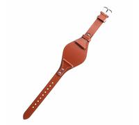 ROUHO 18mm Genuine Leather Watch Strap Women's Watch Strap Replacement Watch Accessories for Fossil ES4114 ES4113 ES3625 ES3616-Brown