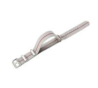 ROUHO 20mm Adjustable Nylon Watch Strap, Durable Woven Strap for Men's Women's Watch-G